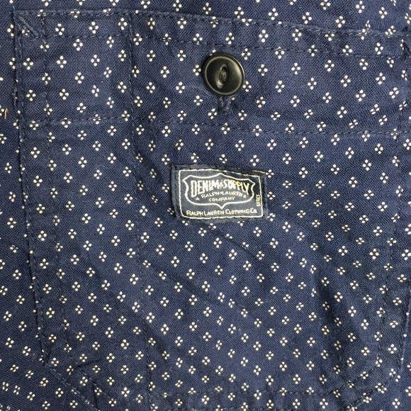 Ralph Lauren Denim Supply Men’s Button Down m - Picture 3 of 5